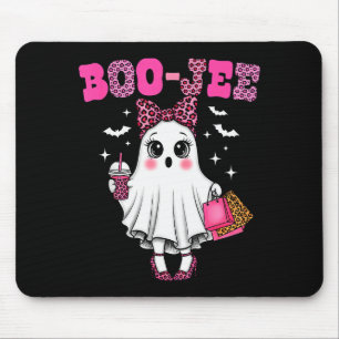 Mousepad Fantasma Leopardo Coquete Café Boo-jee Halloween B