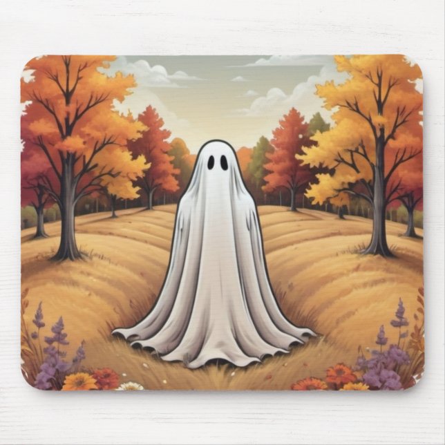 Mousepad Fantasma na Floresta do outono (Frente)
