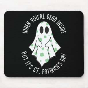 Mousepad Fantasma quando você é Morto, mas é Rua. Patrick
