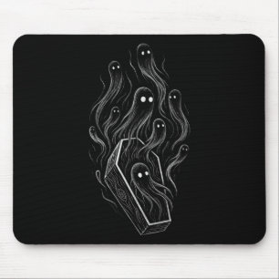 Mousepad Fantasmas Coffin Creepor Grunge Alternativo Alt