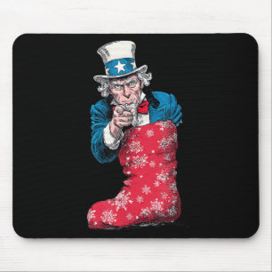 Mousepad Fantástico Meia Festiva Com Sam E Cores Nos Eua Pa