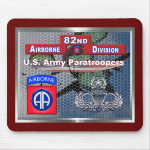 Mousepad Fantástico Mestre Jump Wings 82ª Divisão Aerotrans