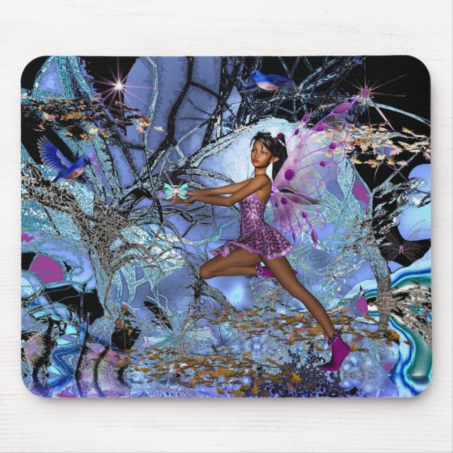 Mousepad Fantasy Art Purple Fairy (Frente)