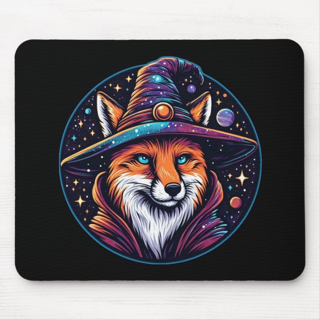Mousepad Fantasy Fox - Assistente Celestial (Frente)