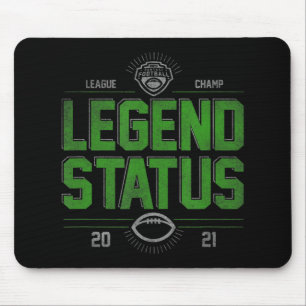 Mousepad Fantasy Futebol League Champ Legend Status 