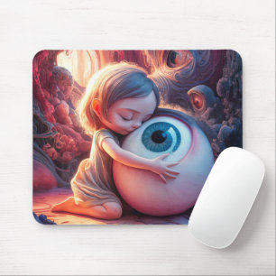 Mousepad Fantasy Girl Abrindo Um Olho