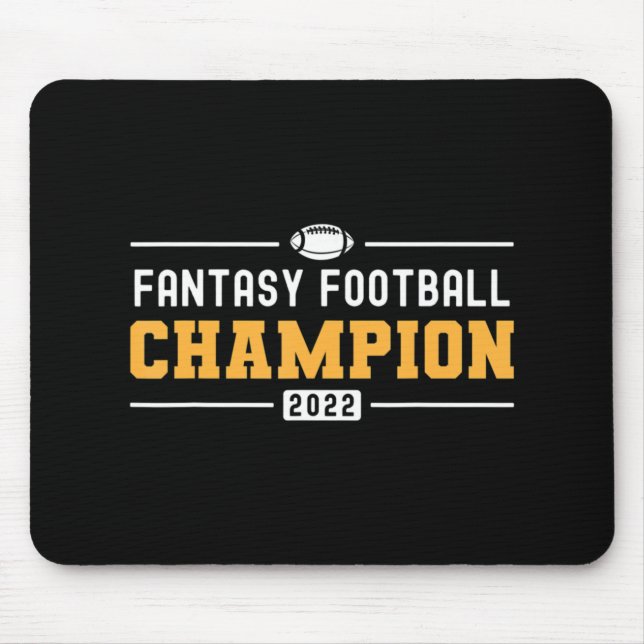 Mousepad Fantasy League Champ 2022 Ganhador Fantasy Futebol (Frente)