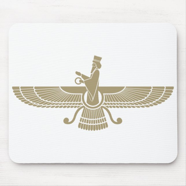 Mousepad Faravahar estilizado (Frente)