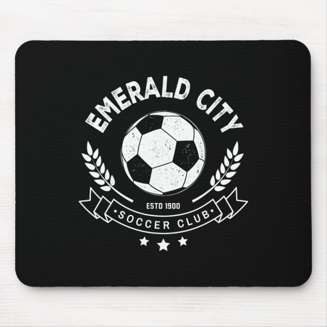 Mousepad Fardo de Futebol do Wizard Of Oz Cidade Esmeralda  (Frente)