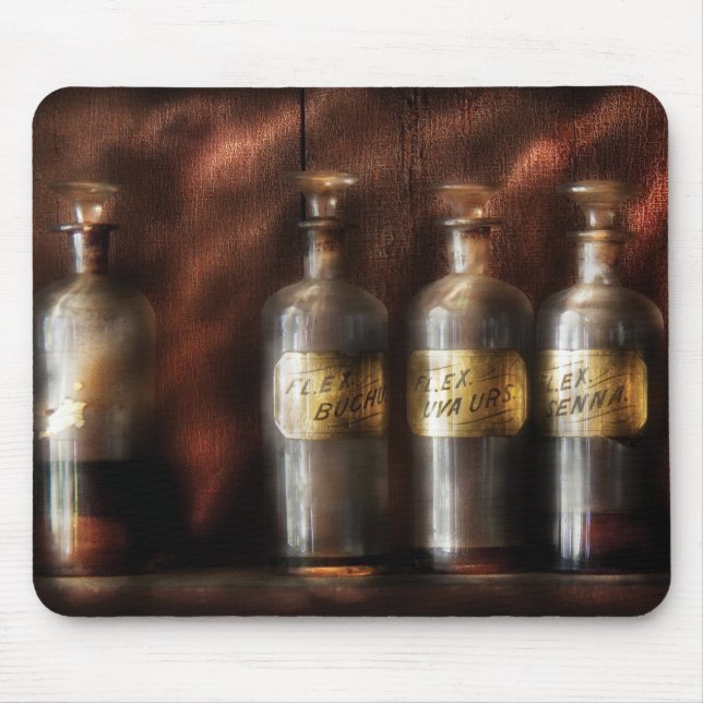 Mousepad Farmacêutico - Cinco Garrafas (Frente)