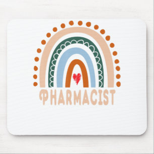 Mousepad Farmacêutico Rainbow Cute Appreciação Trabalho Ess