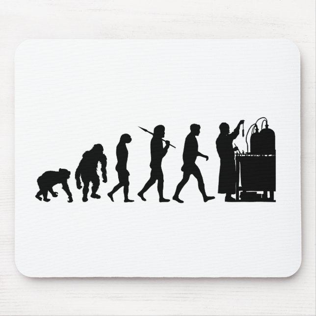 Mousepad Farmácia da química dos pesquisadores da fórmula (Frente)