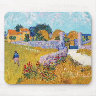 Mousepad Farmhouse in Provence, Van Gogh