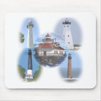 Mousepad Faróis da costa do golfo