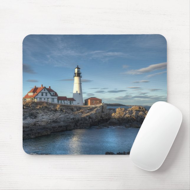 Mousepad Faróis | Farol de Cabeça de Portland (Com mouse)