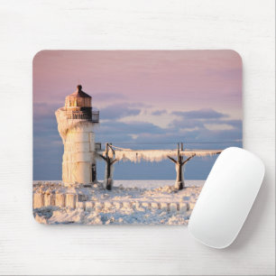 Mousepad Faróis Farol do lago Michigan