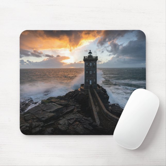 Mousepad Faróis | Farol Le Conquet Kermorvan (Com mouse)