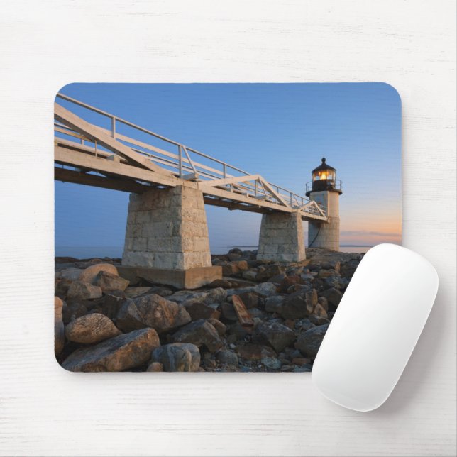 Mousepad Faróis | Porta Clyde Maine Lighthouse (Com mouse)
