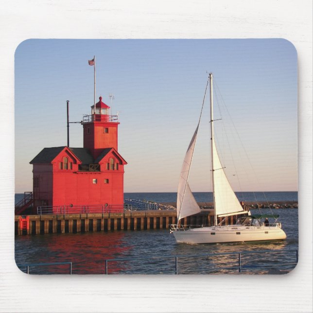 Mousepad Farol Big Red Holland (Frente)