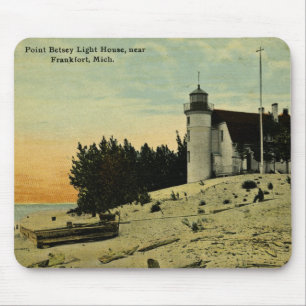 Mousepad Farol de Betsey do ponto perto de Frankfort