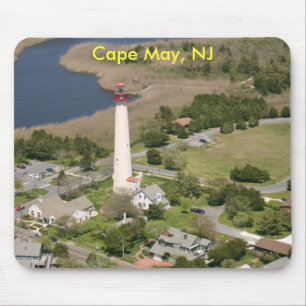 Mousepad Farol de Cape May, Cape May, NJ