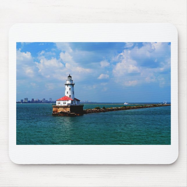Mousepad Farol de Chicago (Frente)