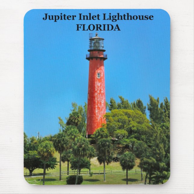 Mousepad Farol de entrada de Júpiter, Flórida (Frente)