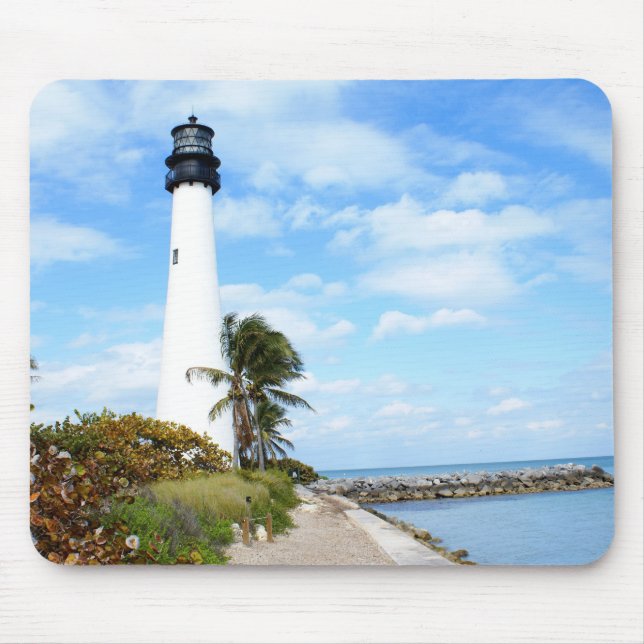 Mousepad Farol de Florida do cabo (Frente)
