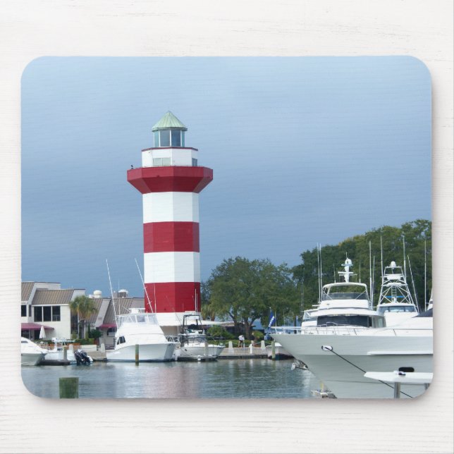 Mousepad Farol de Hilton Head (Frente)