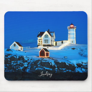 Mousepad Farol de Holiday Nubble
