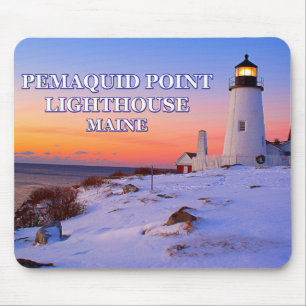 Mousepad Farol De Ponto Pemaquide, Maine