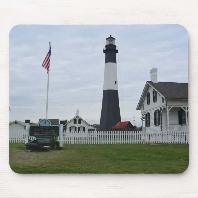Mousepad Farol de Tybee Island (Frente)