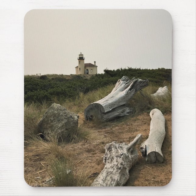 Mousepad Farol do Coquille River, OU (Frente)