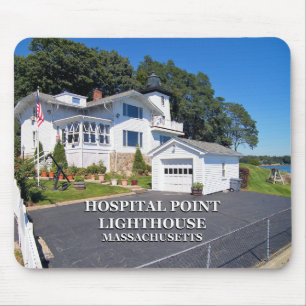 Mousepad Farol do Hospital Point, Massachusetts