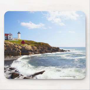 Mousepad Farol do "Nubble" de Neddick do cabo em Maine