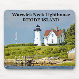 Mousepad Farol do pescoço de Warwick, Rhode - ilha Mousepa