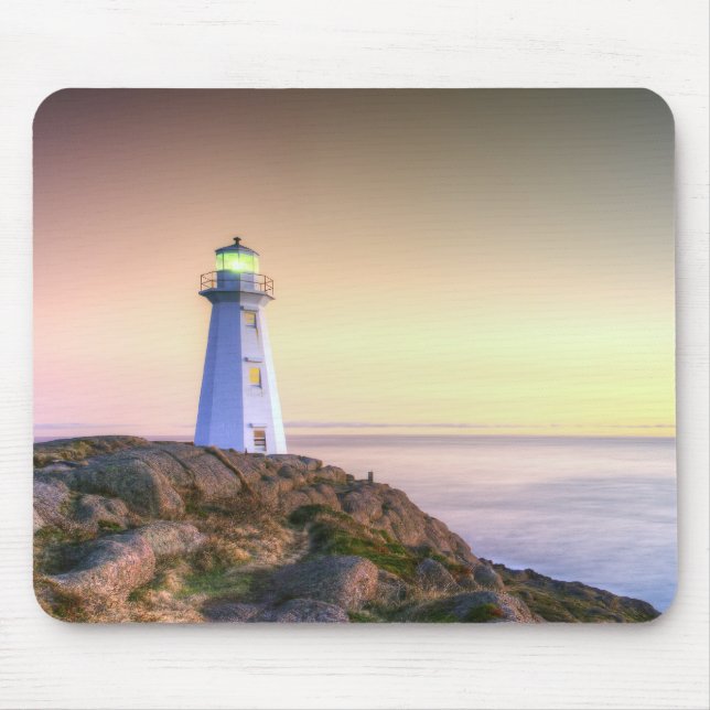 Mousepad Farol e Foto por Sunset (Frente)