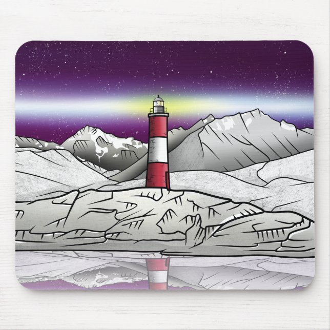Mousepad Farol Les Eclaireurs Sul da Argentina (Frente)