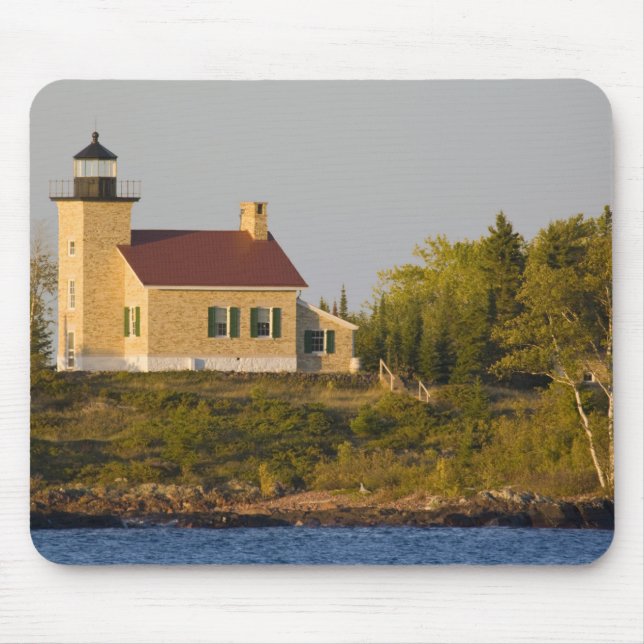 Mousepad Farol no Lago Superior perto de Copper Harbor (Frente)