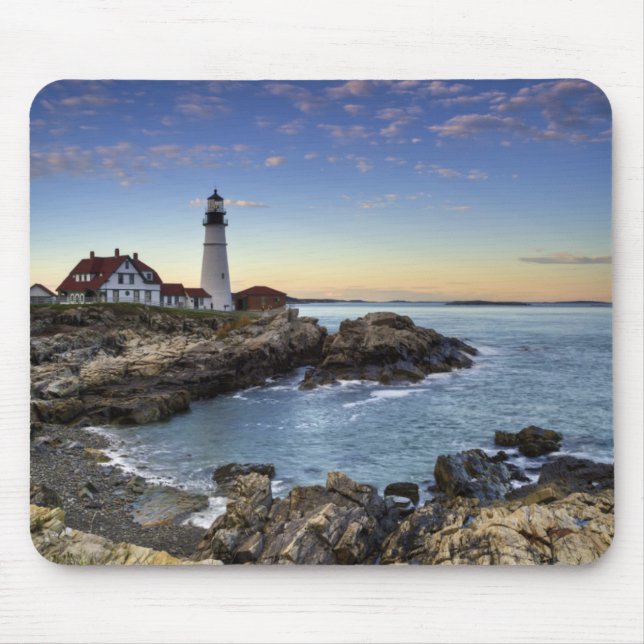 Mousepad Farol principal de Portland (Frente)