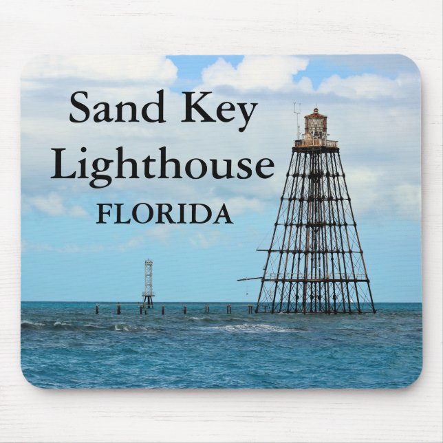 Mousepad Farol Sand Key, Flórida Montanha (Frente)