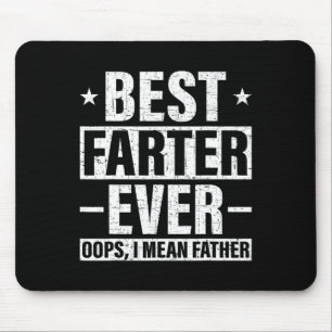 Mousepad Farter Ever Oops Quero Dizer Padre Fart Retro Padr