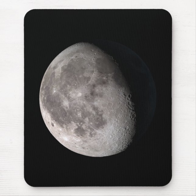 Mousepad Fase de lua gibbada em declínio (Frente)