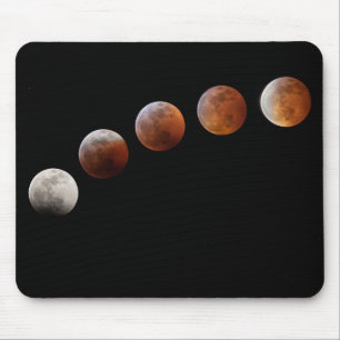 Mousepad Fases da Lua Cheia Eclipse Lunar Total Colorado