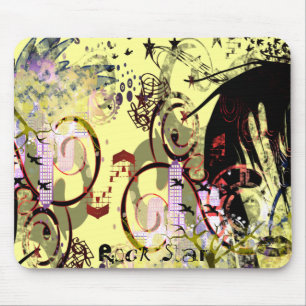 Mousepad Fashion Diva Swirled