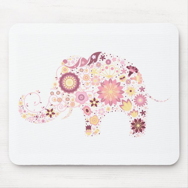 Mousepad Fashion Floral Retro-Legal Bonito (Frente)