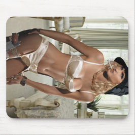 Mousepad Fatale Femme Fatale de 1920 - Fumar e Armas