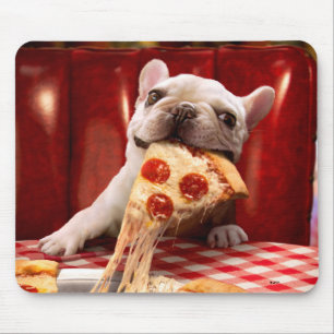 Mousepad Fatia De Pizza De Comida De Cão