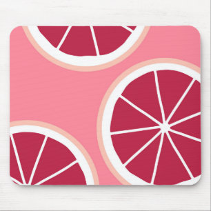 Mousepad Fatia de Toranja Rosa