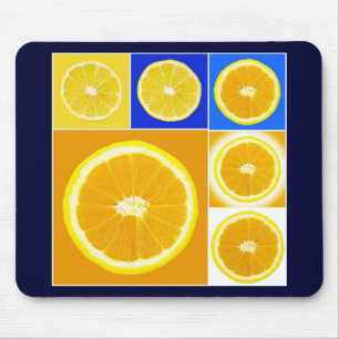 Mousepad fatia do citrino